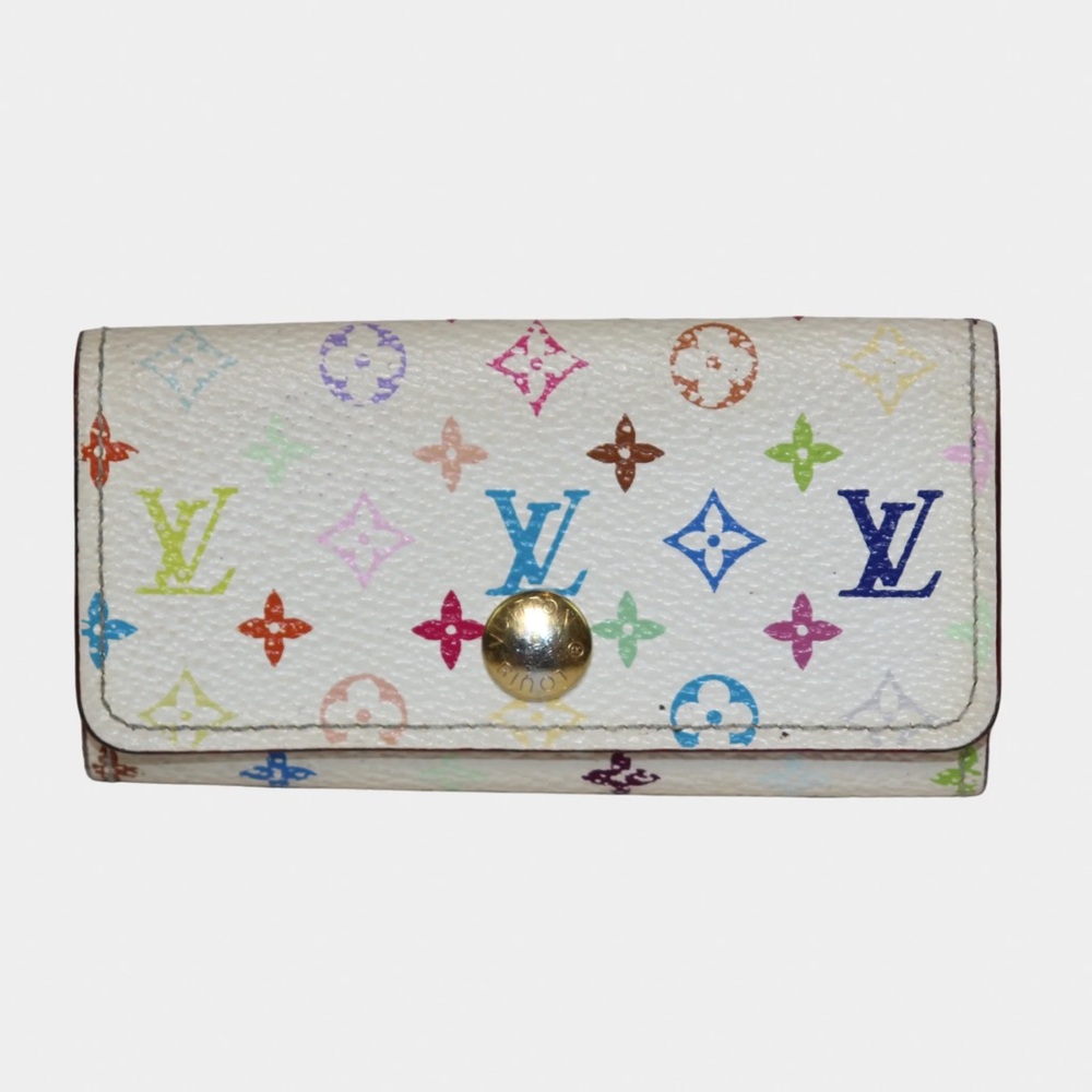 Louis Vuitton x Takashi Murakami Monogram Multicolore 4 Key Holder
